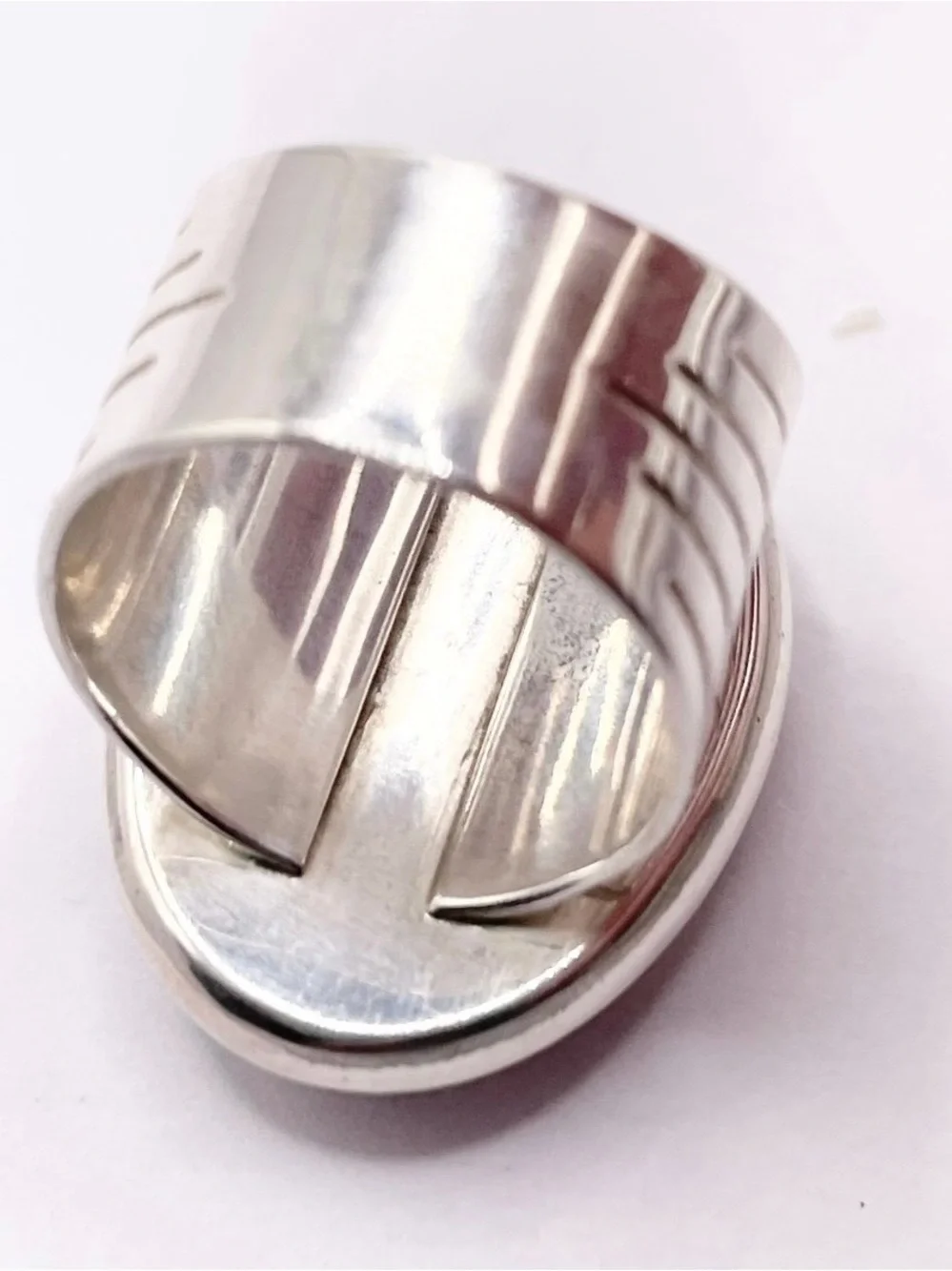 Size 7 Crazy Lace Agate 925 Sterling Silver Ring